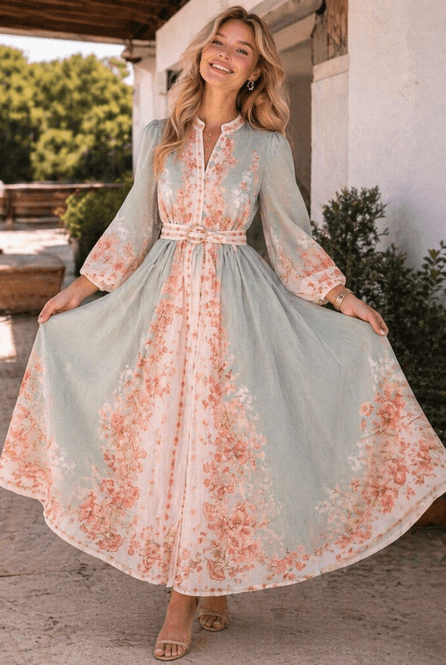 Hovedbilde Shana dress safir grønn