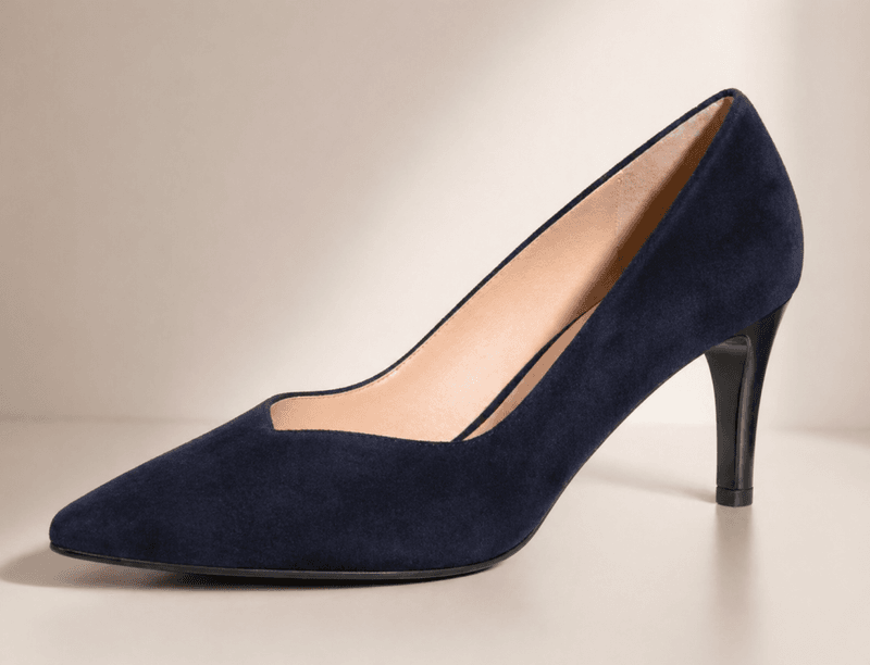 Hogl Blå Semsket Pumps