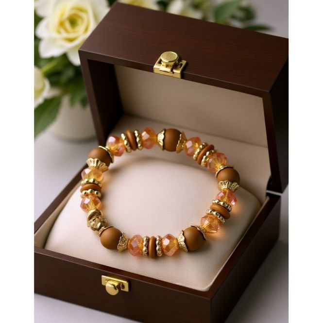 Hovedbilde Armbånd brunt