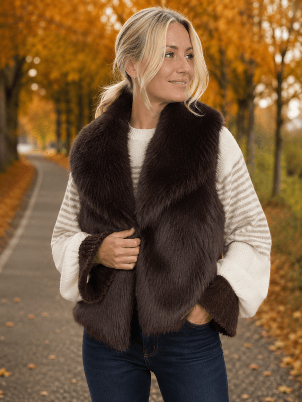 Lecoco brun vest