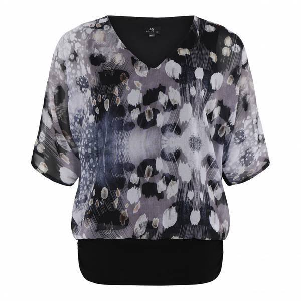 Molly Jo Bluse Sort