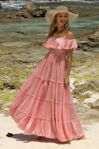 MIss June Kate Dress Pink