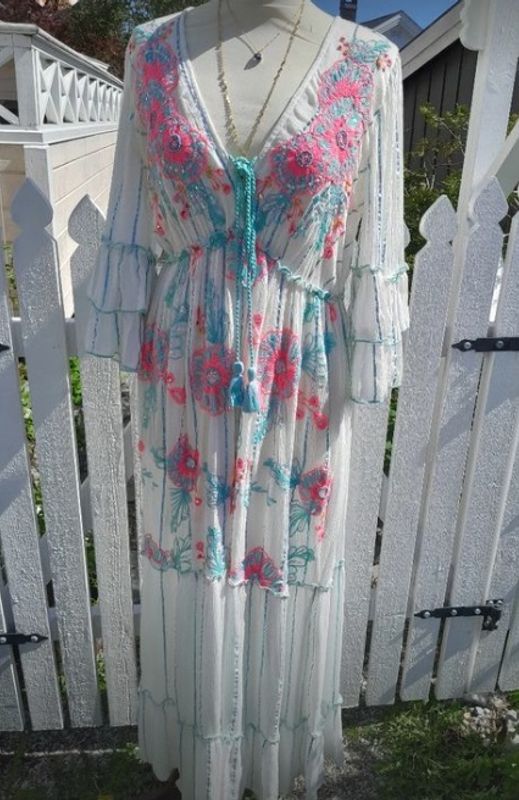 Chanelle Dress turkis rosa