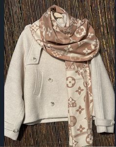 Hovedbilde Sjal beige  cream print