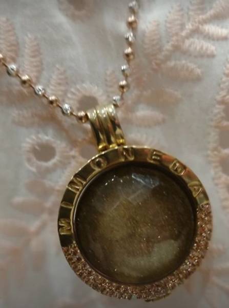 Mi Moneda Gullbelagt Sølv Smykke