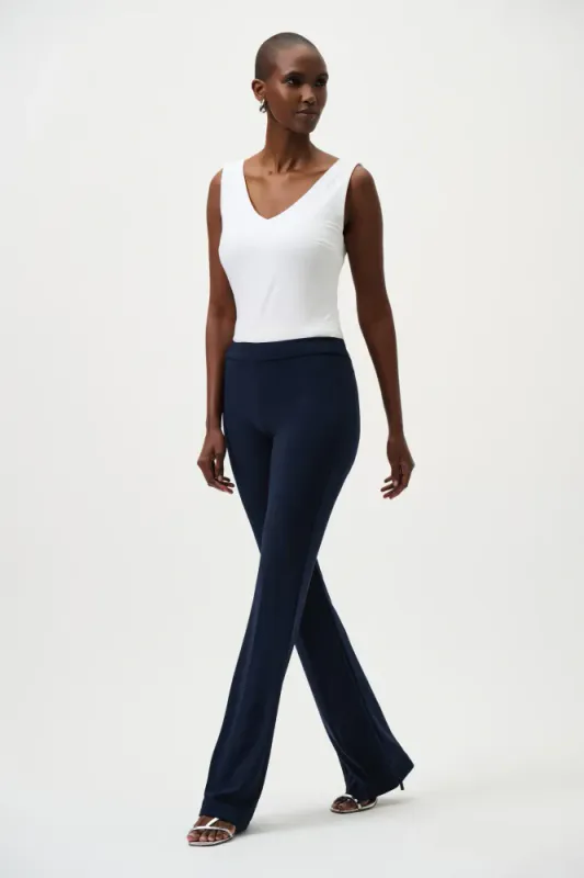 Joseph Ribkoff Classic  Flared pants marineblå